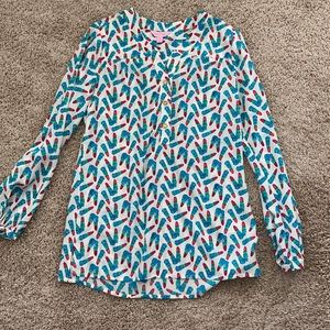 Unbelievable Lilly Pulitzer Sz XS Blouse